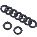 Jutye Garden Hose and Water Faucet Rubber Sealing Gasket Rubber Hose Washer Gaskets