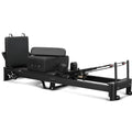 Aluminum Easy to Store at Home Machine Folding  Black Aluminum Foldable Pilates Reformer