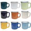 Wholesale Custom Enamel Cast White Fathers Day Coffee Mugs Ceramic Cup Sublimation Mug