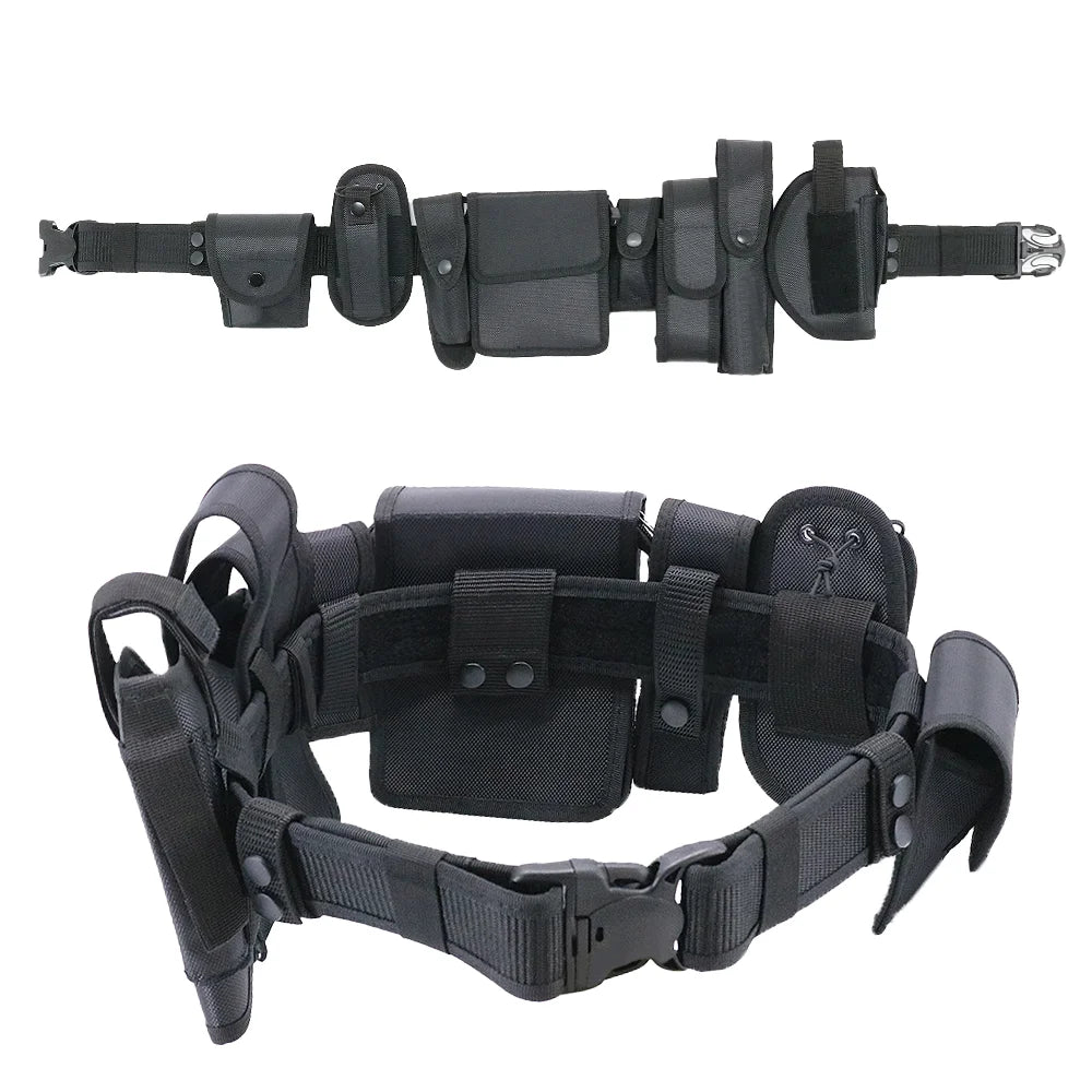Outdoor Tactics 10-Piece Nylon Security Service Waist Belt Quick Execution Tools Accessories for Removing Outer Belt