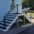 Reilbu DIY Outdoor Stainless Stair Deck Railing Wire Rope Railing 42inch
