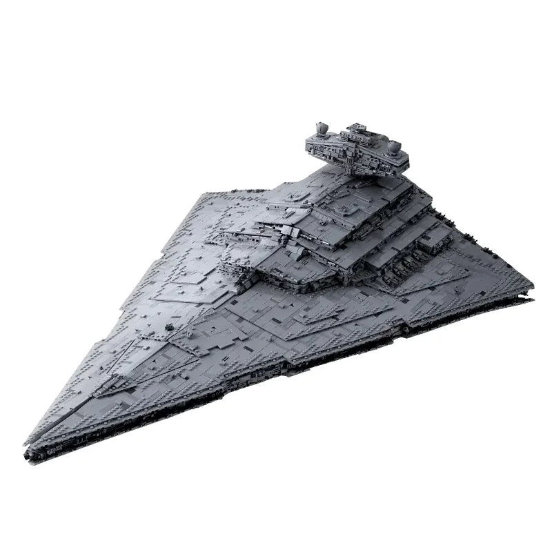 MK 13135 Star Plan Building Bricks MOC-23556 ISD Monarch Starship Model Imperial Star Destroyer Toys Plastic Wars