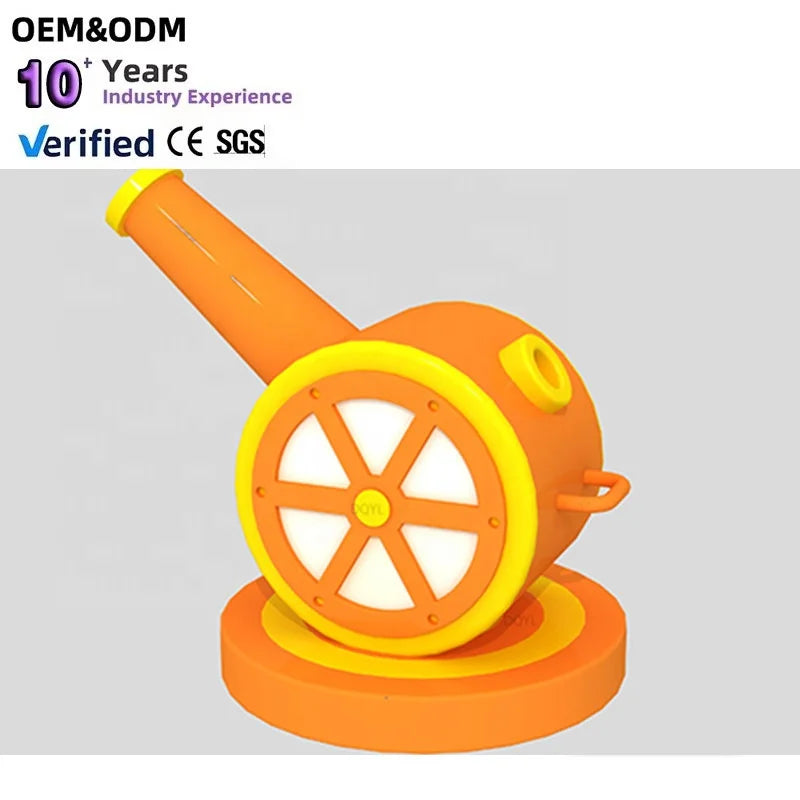 Indoor Playground with Gun Ball Blaster Shooting Balls Game Machine Ocean Ball Pit Soft Rotatable Gun MegaBDM