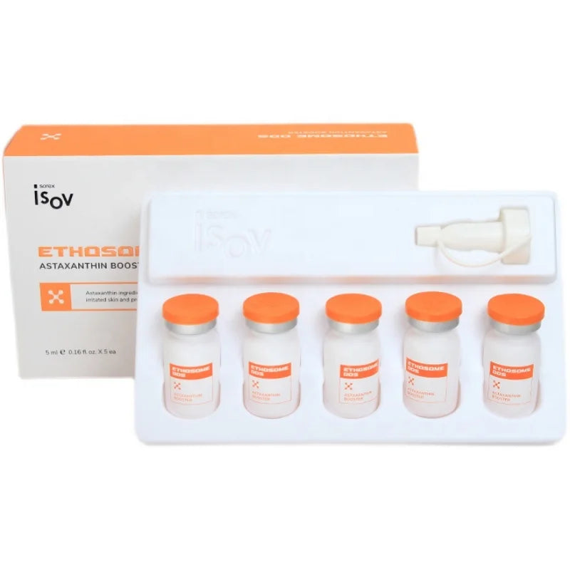 ISOV Ethosome DDS Peptides Glycerin Whitening Hydrating Astaxanthin Booster Face Skin Care Serum