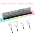 U-Shape 5-Clover Eyelash Extensions for Fluffy Volume Get Fluffy Feathery & Full Volume the Ultimate Lash Upgrade