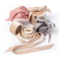 Multi Shapes Custom Jewelry Box Round Pink Ring Box Packaging Velvet Wedding Ring Earrings Jewellery Packaging Box with Ribbon