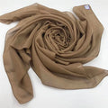 Fabric Textile Scarf Women Hijab Design Wholesale Turkish Voile Hijab Pure Polyester  square Hijia