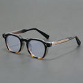 Luxury Acetate Metal Insert Thick square Frame Eyeglass Blue-light Blocking Glasses High End Eyeglasses Frames for Daily Wear