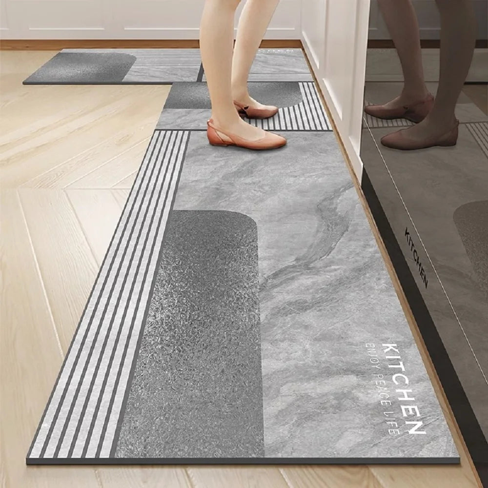 Customized Printed Anti Fatigue Foam Kitchen_floor_mats Non-slip Kitchen Floor Rugs Comfortable Kitchen Carpet