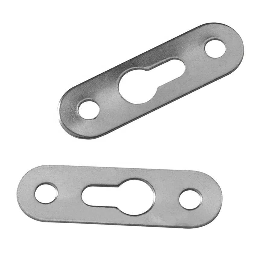 TS-K301 Iron Single Keyhole Picture Frame Hangers Hanging Plate Hardware Tool Hooks Mirror Accessories