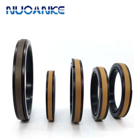 High Quality Hydraulic Cylinder NBR PTFE Polyurethane Piston Seal SPG SPGW SPGO Glyd Ring Hydraulic Piston Seal Ring