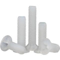 Factory Supply Nylon Plastic Cross Recessed Countersunk Head Screw Nut Washer Set for Insulation