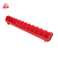 Animal Farm Equipment Chicken Feeders and Drinkers 68cm Long Chick Bird Pigeon Feeder 24 Holes Chicken Feed Trough