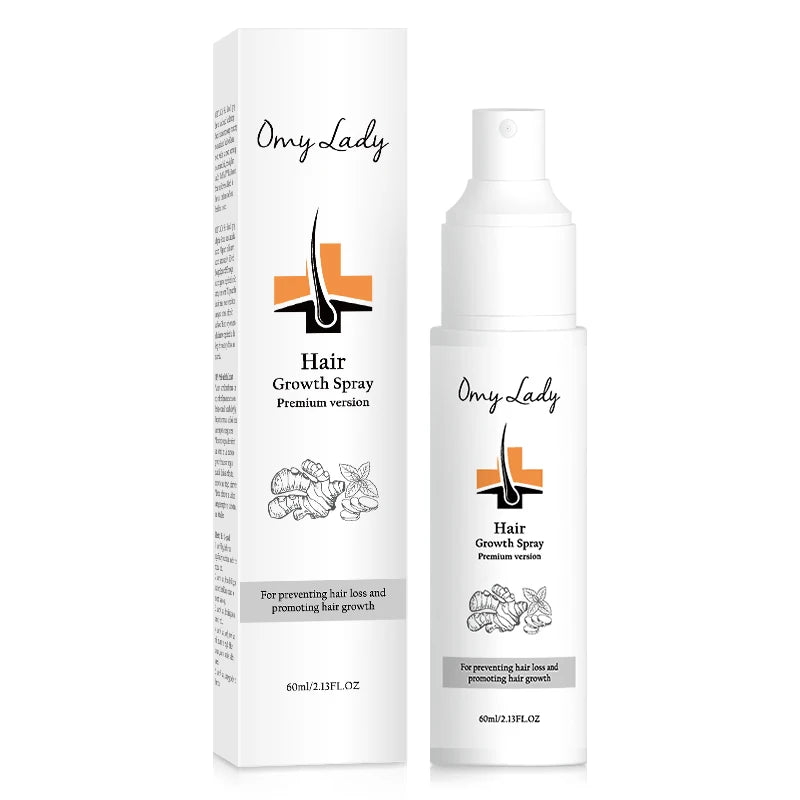 Hair Loss Treatment Sample OMYLADY  Organic Anti Hair Loss Bald Treatment Hair Growth Serum