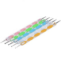 Wholesale Hot Sale Nail Art Manicure Tools 5pcs Double Head Nail Dotting Pen