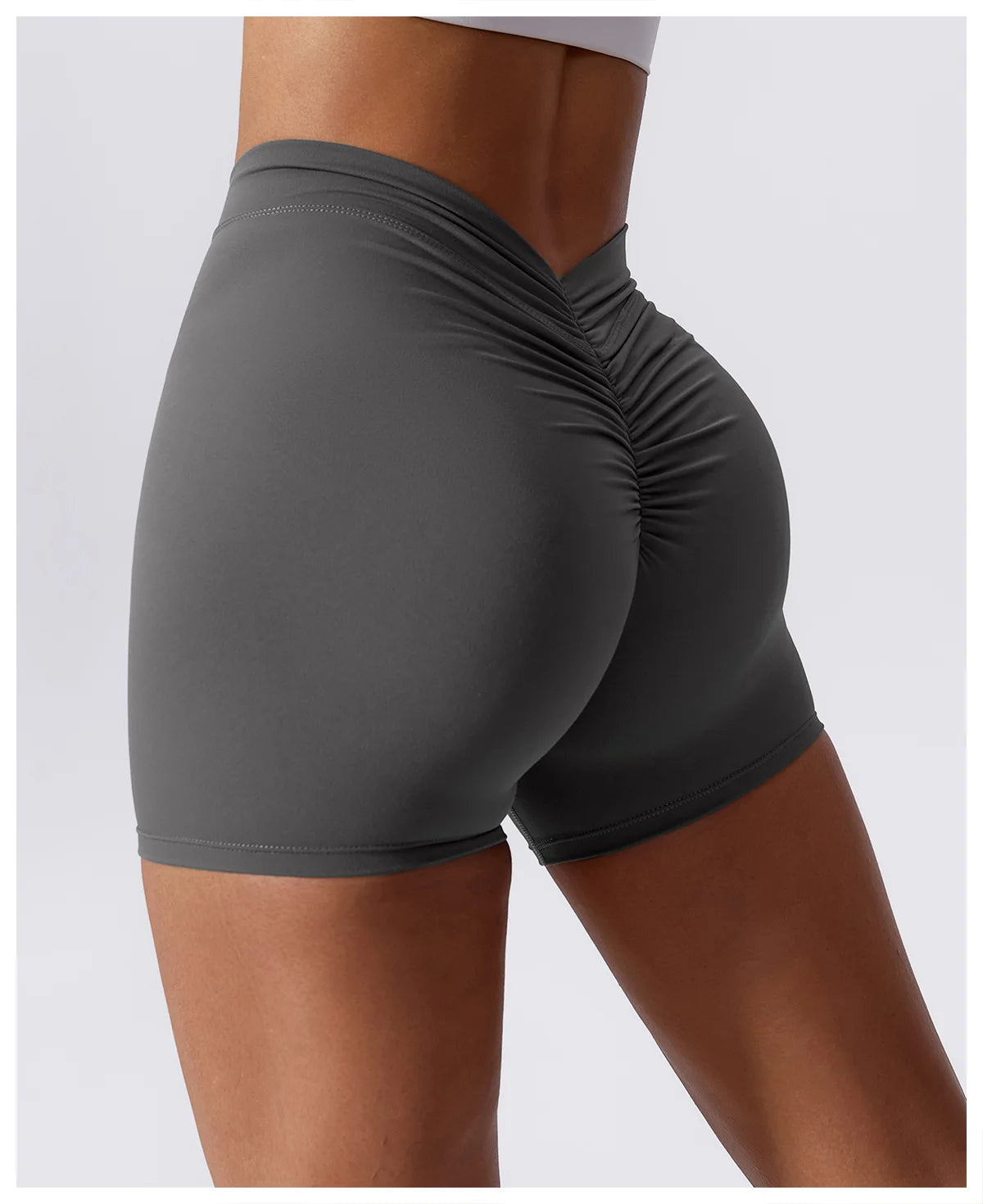 Wholesale Classic Seamless Custom Fitness Shorts Women Plus Yoga Wear Sport Running Push up Buttock Lifting Leggings Gym Pants MegaBDM