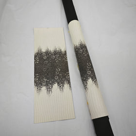 Grey Lizard Print Real Cow Skin Embossed Cowhide Leather for Professional Pool Cue Billiard