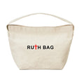 Ruthbag Natural Cotton Canvas Waterproof Thermal 20L Backpack Lunch Insulated Cooler with Aluminum Inner Layer for Travel