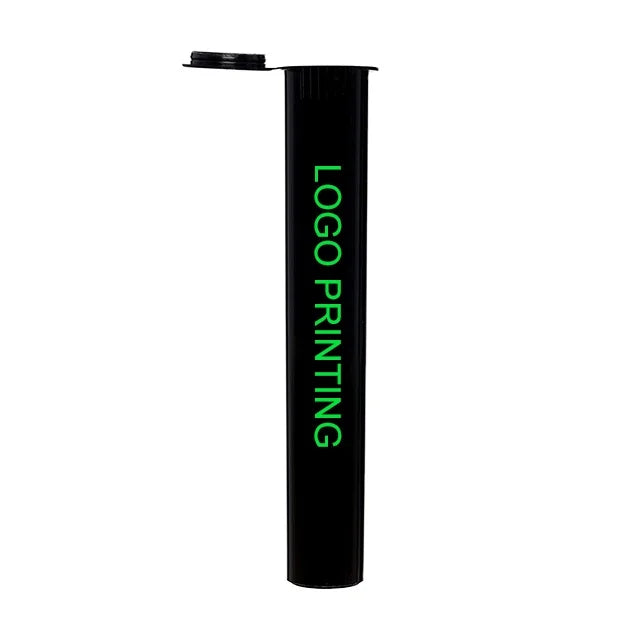 Tubes Child Resistant Squeeze Pop Top Plastic Storage Tube Waterproof Container