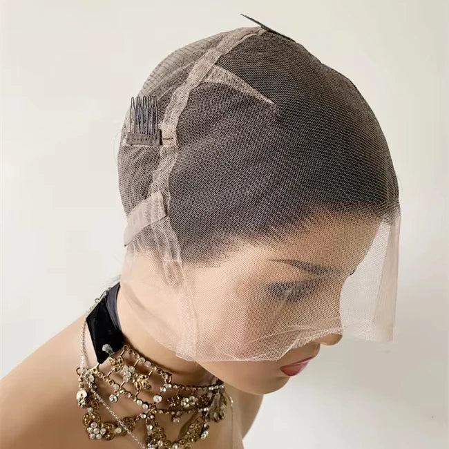 DX220 Raw Vietnamese Human Hair Wig Body Wave Full Lace Natrual Color Invisible Glueless Wigs for Black Women Cheap Customize