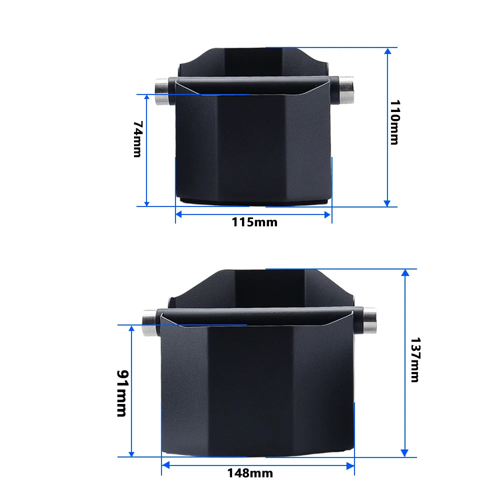 2024 Coffee Machine Accessories Coffee Knock Box Coffee Decorating Stencils Portafilter Knock Box Espresso