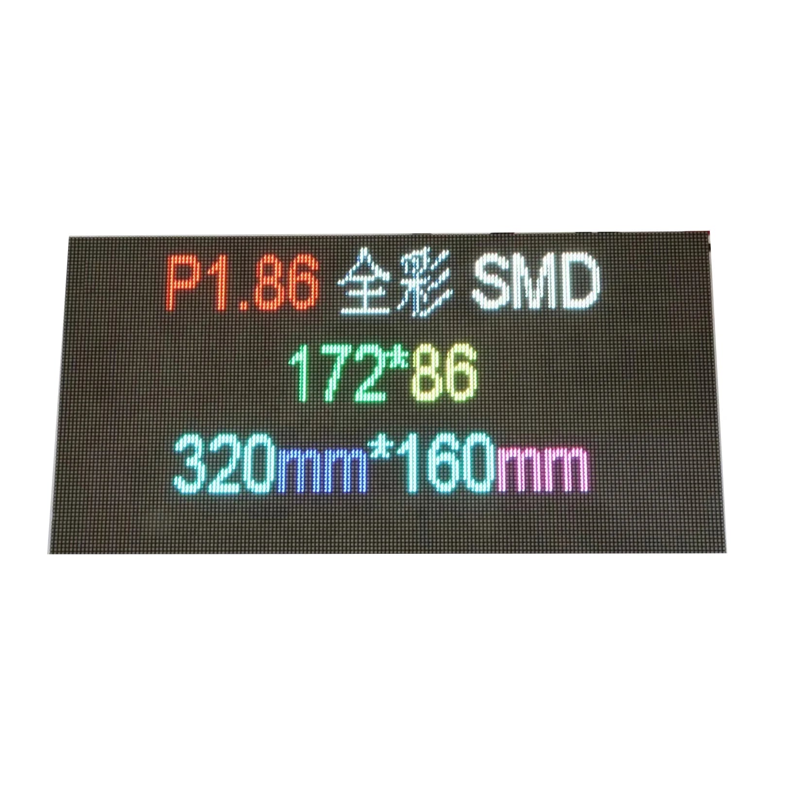 High Quality Nationstar Led Chip GOB COB Waterproof Indoor Led Screen Panel Module P1.86 Pitch 1.86 Led matrix