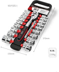 KAFUWELL SS3732G-1 20PCS CrV 1/2" Auto Car Repair Ratchet Wrench Socket Set Repairing Hand Tools Ferramentas Outil