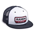 Custom Design Adults Size Patch Trucker Cap and Hat 6 Panel Mesh Snapback Hat