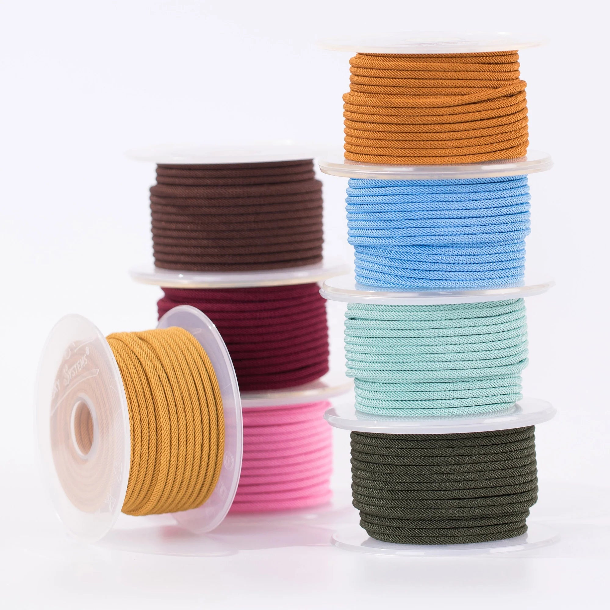 ML221 3mm Lanyard 15meter Polyester Cord Jewelry Accessories Beading Thread Bracelet and Necklace Material 38 Colors