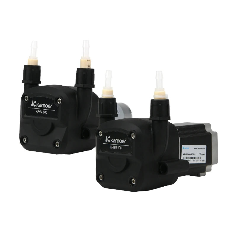 Kamoer KPHM900 New Style 800ml/min 12V 24V Brush or Stepper Motor Small Electric Peristaltic Pump