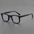Stylish Rectangle Optical Eyeglass Frames Black Frame Eye Glasses for Men Custom Logo