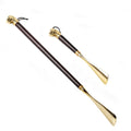 Factory Wholesale Luxury Wear Shoe Helper Lion Head Long Handle Shoe Horn Men Women Shoehorn