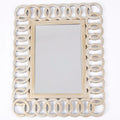 49*39cm Superior Quality Modern Decorative Wall Mirrors Rectangle Gold Home Decor Frame Mirror for Living Room
