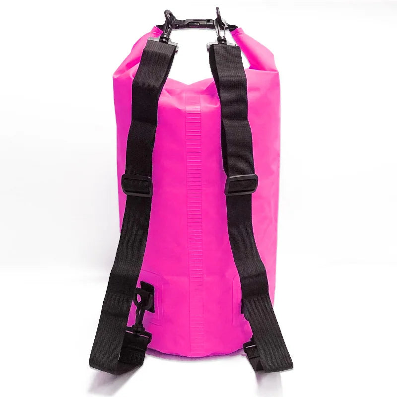 PVC Waterproof Dry Bags for Beach Swimming Outdoor Camping & Diving Storage-2L 3L 5L 10L 20L Foldable Compression Storage Bags