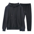 Wholesale Autumn Winter 330G Cotton Two Piece Set Men Hoodies Pants Pullover Unisex Sweatpants and Hoodie Set