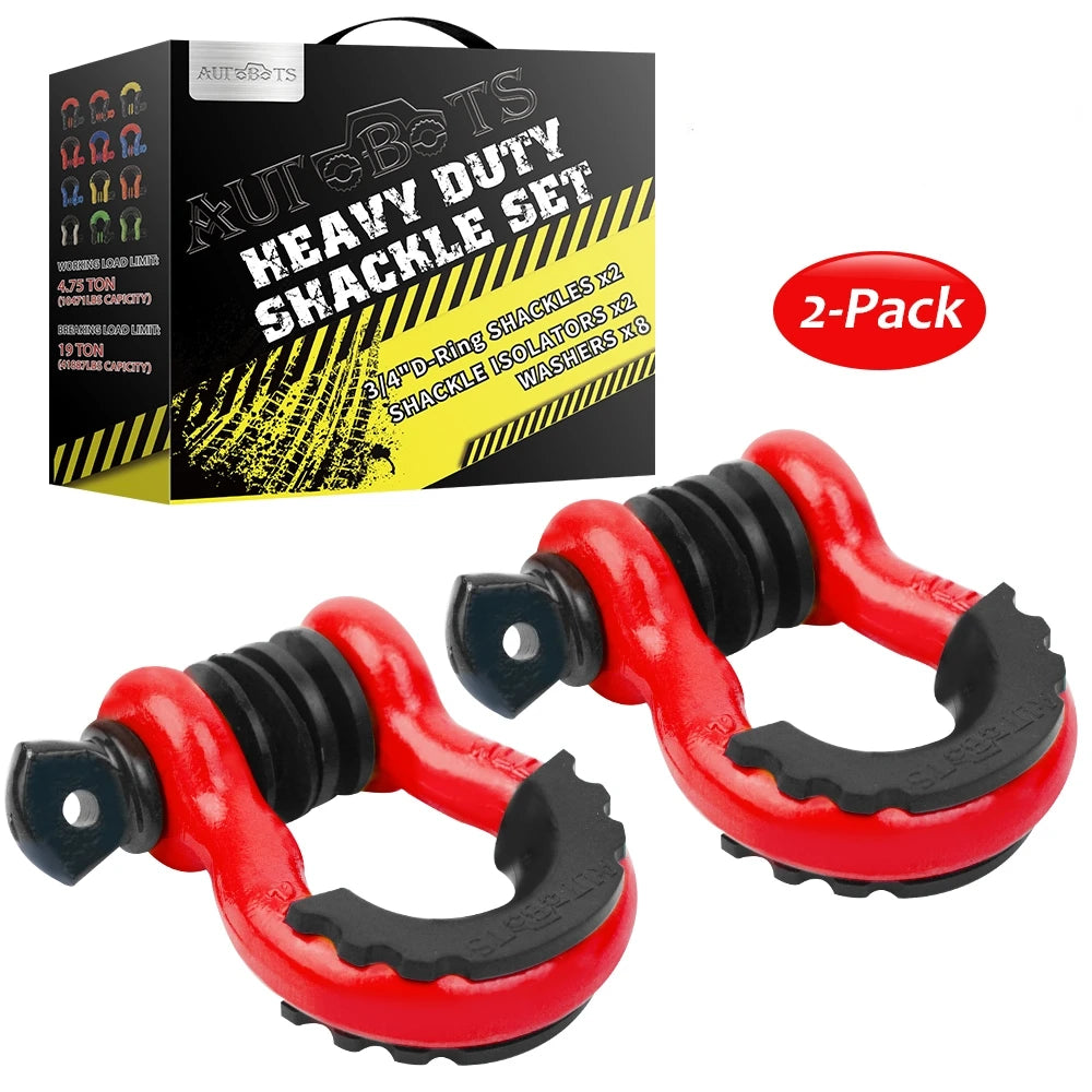 Mining-Factory Rigging Carbon Steel High-Strength 4*4 Forged Bow Shackle Galvanized US Type Off-Road Alloy Steel Shackle
