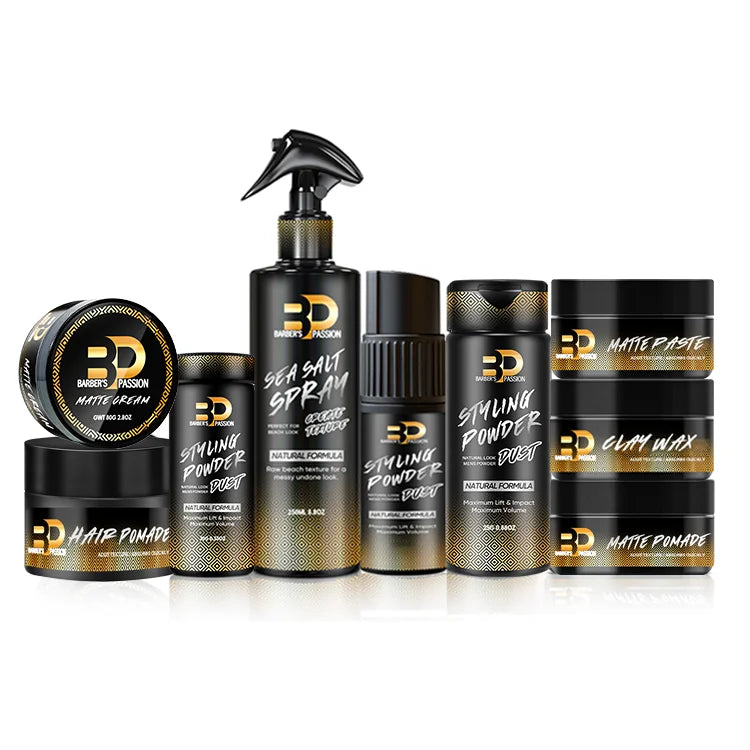 Customize Whole Products Line Private Label Men Styling Hair Products Set