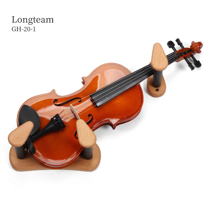 Split Type Solid Beech Wood Violin Hanger Guitar Hanger Guitar Wall Mount Bracket Holder