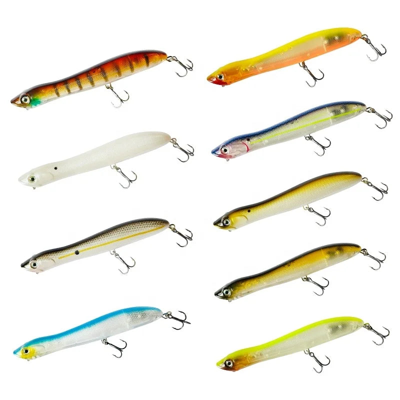 Fishing Hard Bait 17.5g/12.4cm Saltwater Custom Unpainted Blank Cheap Floating Custom Bait Popper Lure Hard Lure