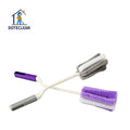 2025 New Minimalist Style Multifunctional 360 Rotate PP Sponge Brush Long Handle with New Sponge Bottle Cleaning Feature