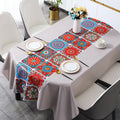 Oilcloth Waterproof Europe Designs pp Non Woven Backed  Perfect Tablecloths for Birthday Party Holiday
