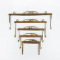 Deepeel AP2428 8.5/10.5/12.5/16.5/20cm Handbag Hardware Accessories Purse Frame Kiss Lock Bag Frame