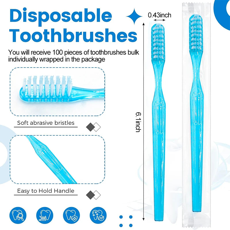 Traveling Hotel Amenities Toothbrush