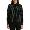 Casual Polka Dot Blouse Woman Dress Blouses for Party Blouses Elegant Women Long