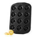 CHEFMADE WK9034 Carbon Steel Bakeware 12 Cavity Hole Non Stick Mini Donut Pan for Home Baking Pans Tools