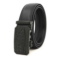 LQbelt Fashion Men's Automatic Buckle Belt Male Genuine Leather Belts for Men Ratchet Custom LOGO Factory