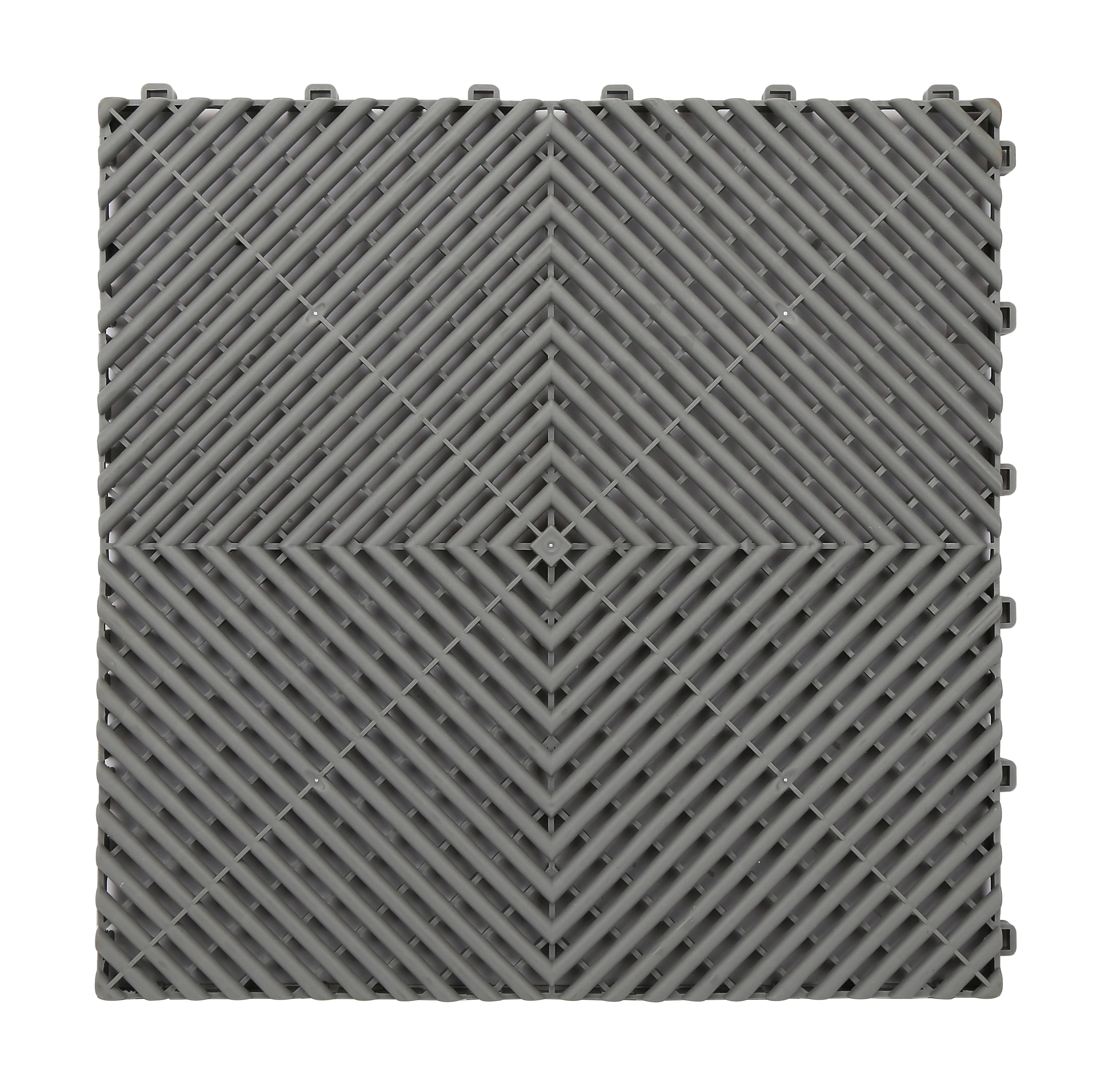 Heavy Duty Interlocking Pvc Garage Floor Tiles for Showroom