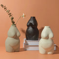 Hot Sale Modern Creative Ceramic Women Body Vase Tabletop Crafts Art Pottery & Enamel
