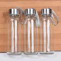 Amazons Top Sale 300ml 420ml 500ml Cheap Price Custom logo Wide Mouth Regular Glass Water Bottle