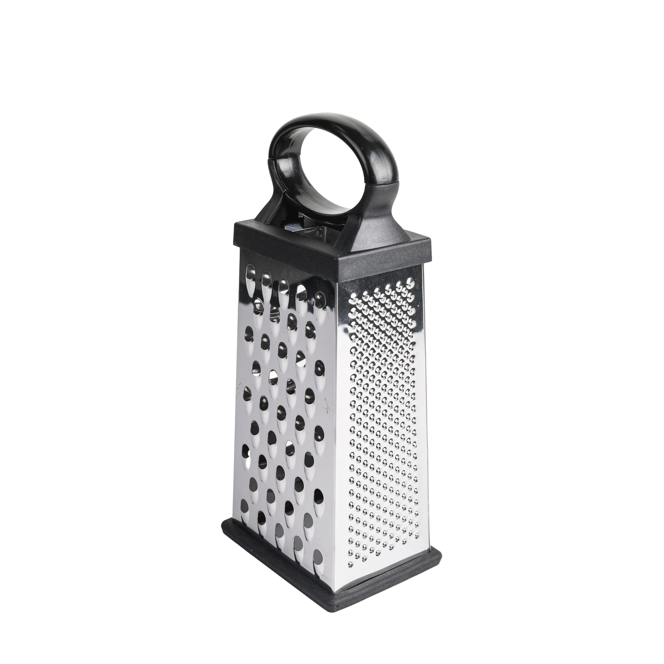 2024 Four-Sided Stainless Steel Grater Kitchen Grater for Cheese Ginger Fruits Vegetables